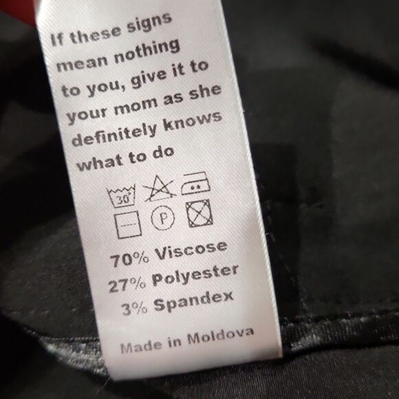 NWT Julia Allert Ultra High Rise Wide Leg Trousers, Black, Size XL, NO WAIT TIE - Picture 7 of 12